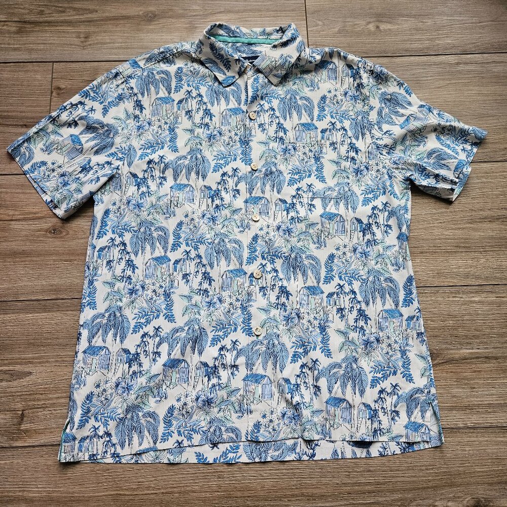 Tommy Bahama Men’s Shirt Hawaiian Travel